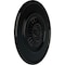 Ekena Millwork Wigan Ceiling Medallion, Hand-Painted Black Pearl, 29 3/4"OD x 1 1/2"P CM29WGBPS - alternate 4